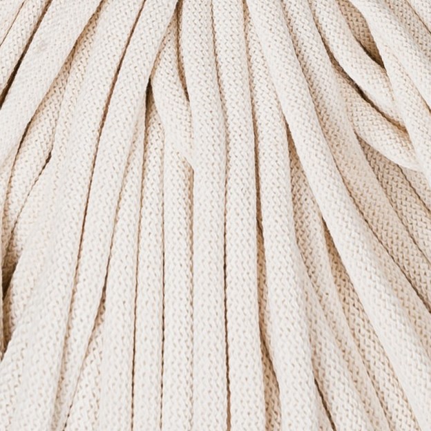 Bobbiny 8mm Baumwollkordel 100m – NATURAL Bobbiny 8mm Soft Natural