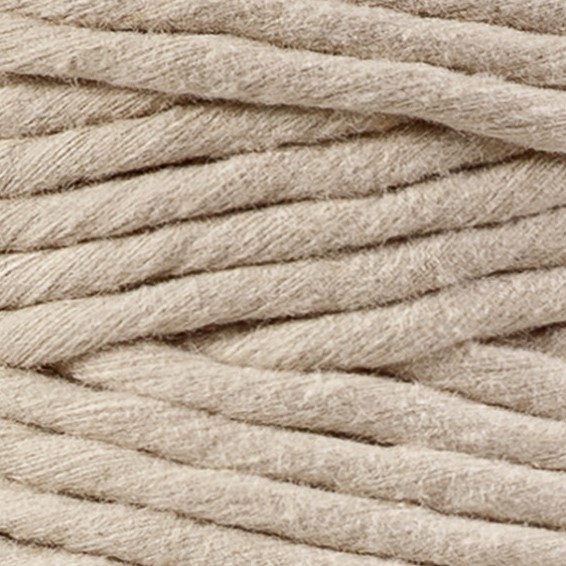 BEIGE Bobbiny Makramee Kordel 5mm 100m BEIGE Bobbiny Makramee Kordel 5mm 100m – Bild 2