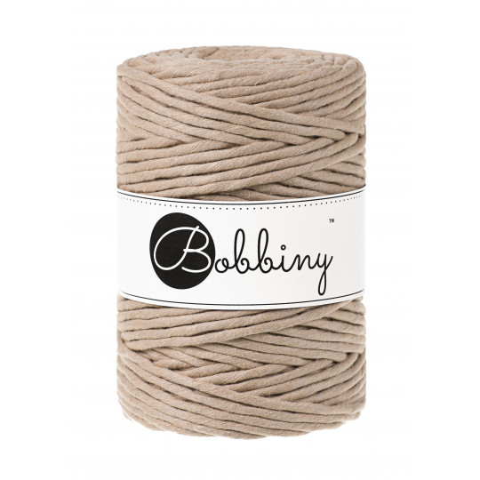 SAND Bobbiny Makramee Kordel 5mm 100m SAND Bobbiny Makramee Kordel 5mm 100m
