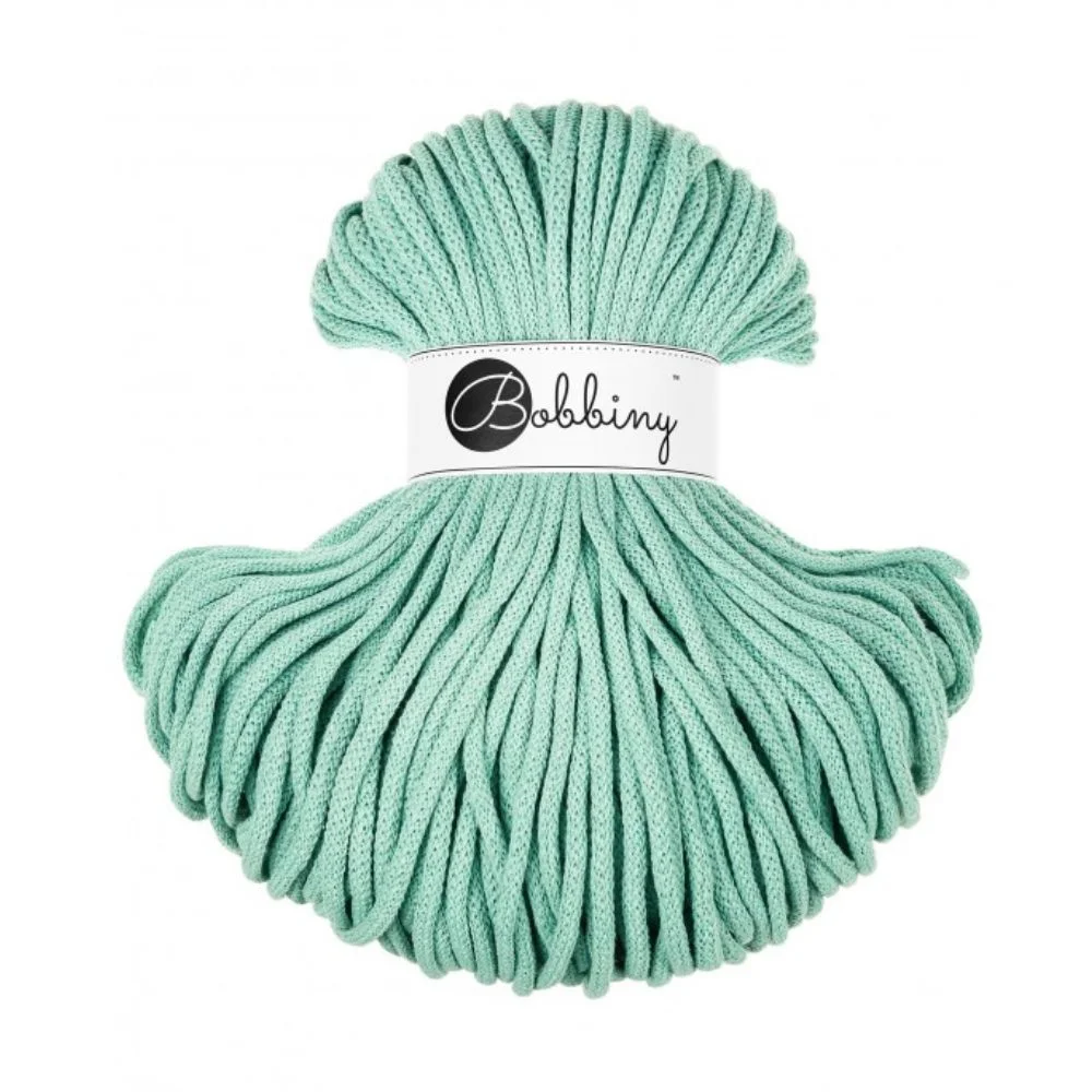 Bobbiny 5mm Premium Baumwollkordel 100m – JELLY MINT Bobbiny 5mm Premium Baumwollkordel 100m – JELLY MINT